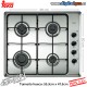  PLACA GAS TEKA INOX (4 FUEGOS)