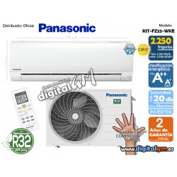  AIRE SPLIT PANASONIC KIT-FZ25-WKE 2250 frig. R32 (A++/A+)
