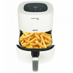  FREIDORA-AIRE SOGO 5.5 LITROS (BLANCA/1700W/200º)