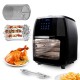 FREIDORA-AIRE SOGO 10 LITROS RUSTIDOR (NEGRA/1700W/200º)