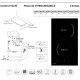  PLACA MODULAR INFINITON (2 fuegos)