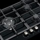  PLACA VITRO-GAS CATA (3 FUEGOS/BASE CRISTAL)