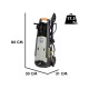 LIMPIADOR PRESIÓN COMET KLS1600 (150bar/2200w/450l/h)