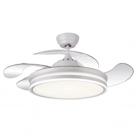  VENTILADOR TECHO 40/90cm "CALIMA S" MIMAX (BLANCO)