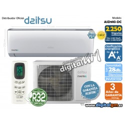  AIRE SPLIT DAITSU 2250 frig. con WIFI (A++/A+)