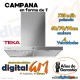  CAMPANA TEKA DSH INOX (735m3h/FORMA "T")