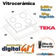  PLACA VITRO TEKA (3 FUEGOS) 