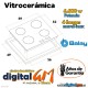  PLACA VITRO BALAY (4 FUEGOS) MARCO INOX 