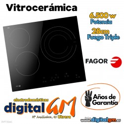  PLACA VITRO FAGOR (3 fuegos)