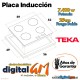  PLACA INDUCCIÓN TEKA (3F/29cm DOBLE/7.400W)