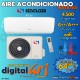 AIRE SPLIT SINCLAIR "WIFI" 4500 frig. (A++/A+++)