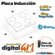  PLACA INDUCCIÓN BALAY (3 FUEGOS/6400w)