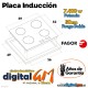  PLACA INDUCCIÓN FAGOR (3F/30cm DOBLE/7.400W)