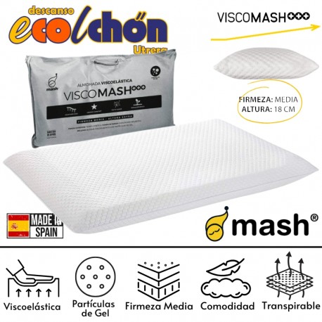 ALMOHADA MASH+++ (VISCO/FIRM. MEDIA/ALTO:18cm)