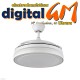  VENTILADOR TECHO 41/91cm "ESPARTA" FABRILAMP (BLANCO/59w)