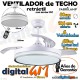  VENTILADOR TECHO 42/106cm "SS-21840" SOGO (BLANCO/36w)