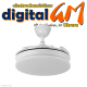  VENTILADOR TECHO 39/91cm "TRIDENTE MINI" FABRILAMP (BLANCO/59w)