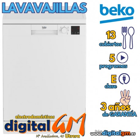  LAVAVAJILLAS BEKO BCO. (13S/E/INOX)