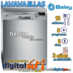  LAVAVAJILLAS BALAY INOX 3ª BANDEJA (13S/E/POLINOX)