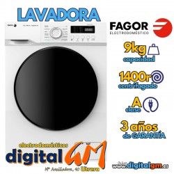  LAVADORA BEKO (9kg/1400RPM/A+++ -10%)