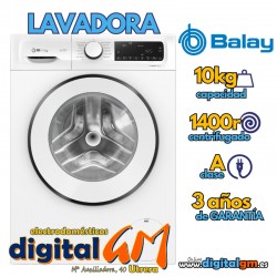  LAVADORA BALAY (9kg/1200RPM/A+++ -30%)