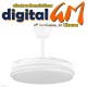  VENTILADOR TECHO 50/106cm "TEMPANO" FABRILAMP (BLANCO/59w)