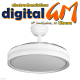  VENTILADOR TECHO 50/107cm "CAPITAN" FABRILAMP (BLANCO/59w)