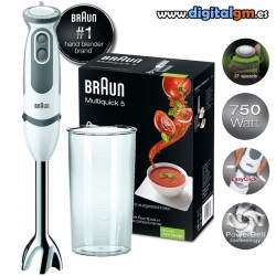 BATIDORA BRAZO BRAUN (1000w/INOX)