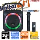 ALTAVOZ FONESTAR BOX-35LED (35w/BLUETOOTH/MANDO/USB/SD/+ MICRO)
