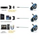 AURICULAR PS4 CON MICROFONO Y CONTROL VOLUMEN