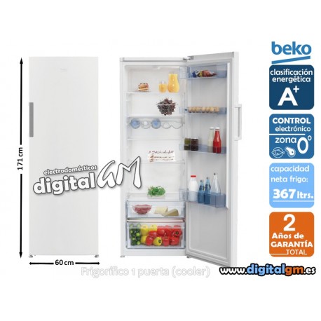  FRIGO 1PTA. BEKO RSSE415M21W (171x60/CÍCLICO/A+) 