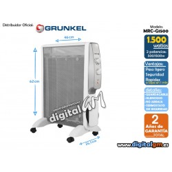  MICA GRUNKEL RMC-G1500 (1500W / PANEL DE MICA)